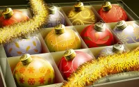 パズル Christmas balls