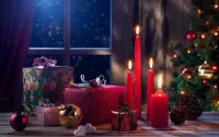 Zagadka Christmas candles