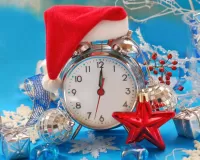 Quebra-cabeça Christmas alarm clock