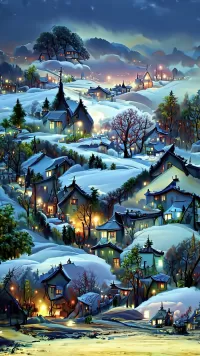 Jigsaw Puzzle New year's night