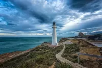 Slagalica New Zealand lighthouse