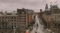 Jigsaw Puzzle Cloudy Amsterdam