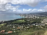 Puzzle Clouds over Oahu