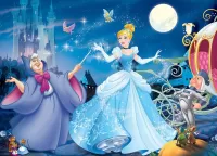 Jigsaw Puzzle Charming Cinderella