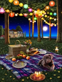 Jigsaw Puzzle Lonely romantic
