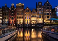 Jigsaw Puzzle Lights of Amsterdam