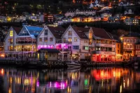 Jigsaw Puzzle The lights of Bergen