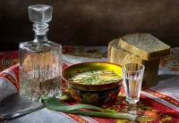 Jigsaw Puzzle Cold summer soup