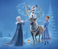 Puzzle Olaf and the Cold Adventure