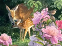 Jigsaw Puzzle Fawn