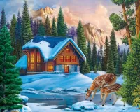 Jigsaw Puzzle Fawn