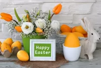 Rompecabezas Orange Easter