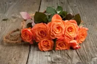 Rompecabezas Orange bouquet