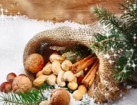Quebra-cabeça Nuts in the snow