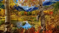 Bulmaca Autumn in the mountains