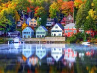Rompecabezas Autumn in New Hampshire
