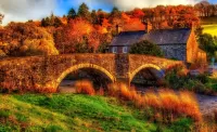 Rompecabezas Autumn in Wales