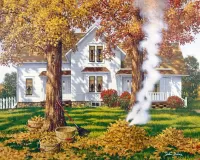 Jigsaw Puzzle Autumn leaves