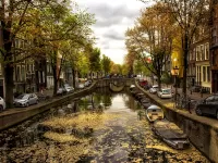 Quebra-cabeça Autumn Amsterdam