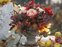 Слагалица autumn bouquet