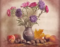 パズル Autumn bouquet