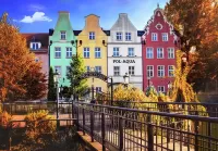 Rätsel autumn city