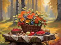 Jigsaw Puzzle Autumn still life