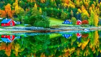 Jigsaw Puzzle Autumn landscape