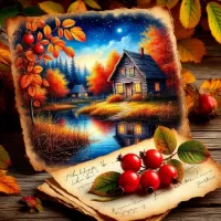 Rompecabezas Paisaje de otoño