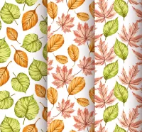 Quebra-cabeça Autumn pattern