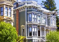 Jigsaw Puzzle Pacific Heights Mansions