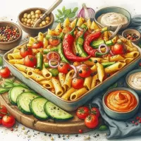 Jigsaw Puzzle Spicy pasta