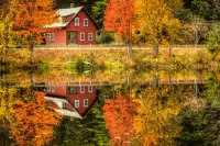 Слагалица Reflection of autumn