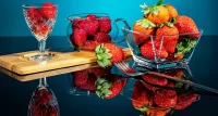 パズル Reflection of berries