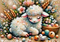 Puzzle Lamb