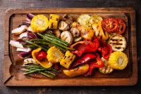 Jigsaw Puzzle Grilled vegetables