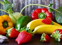 Rompecabezas Vegetables and fruits