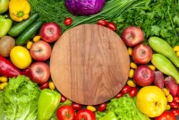 Quebra-cabeça Vegetables and fruits