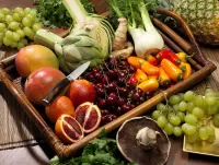 Пазл Овочі та фрукти