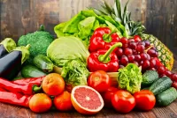 Slagalica Vegetables and fruits