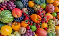 Пазл Овощи и фрукты 