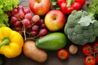 Bulmaca Vegetables and fruits