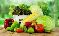 Bulmaca Vegetables and salad