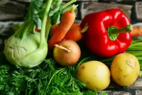 Bulmaca Vegetables and greens