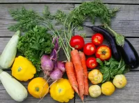 Zagadka Vegetables and greens