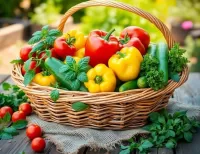 Слагалица Vegetables and greens