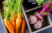 パズル Vegetables in the drawer