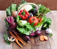 Quebra-cabeça Vegetable basket