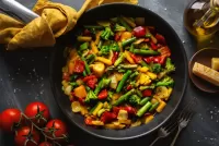 Jigsaw Puzzle Vegetable dish