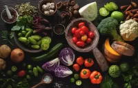 Jigsaw Puzzle Vegetable variety